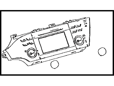 Toyota 86140-07070 Receiver Assy,  Radio & Display