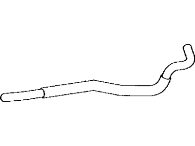 Toyota 12262-31100 Hose,  Ventilation,  NO.2