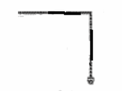 Toyota 47317-06340 Tube,  Front Brake,  NO.7