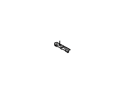 Toyota 58385-42020 Bracket,  Rear Bumper Cover,  NO.1