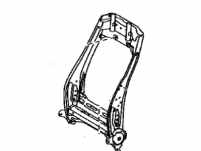 Toyota 71013-07070 Frame Sub-Assembly, Front Seat Back