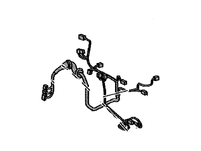 Toyota 82151-07260 Wire, Front Door, Passenger Side