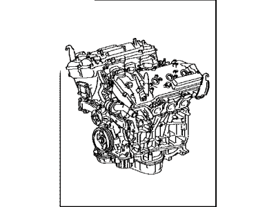 Toyota 19000-0P310 Engine