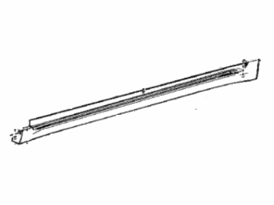 Toyota 75851-07903 Moulding,  Rocker Panel,  RH