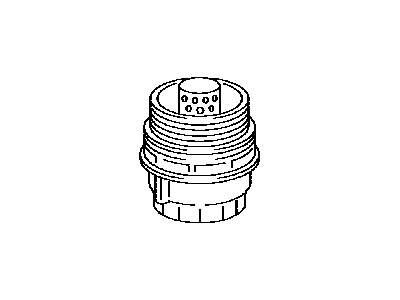 Toyota 15620-0V010 Cap Assy,  Oil Filter