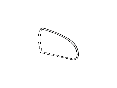 Toyota 87902-07010 Outer Mirror, Passenger Side