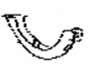 82817-07491 Toyota Protector, Back Door Hinge, Upper Passenger Side Illustration 1 of 1