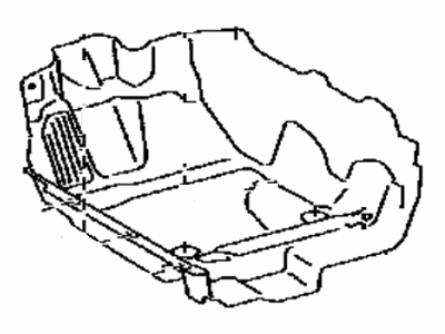 Toyota 58512-07010-C1 Carpet, Floor, Front Driver Side