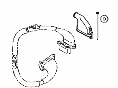 Toyota 04821-33010 Boot Kit, Wire Harness