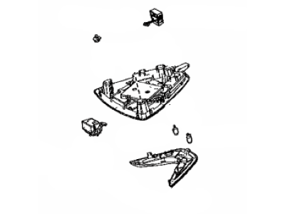 Toyota 81260-F4060-C0 Lamp Assy,  Map