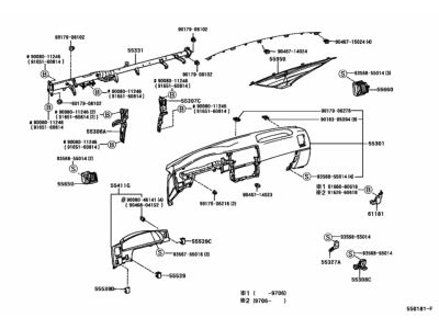 Toyota 90080-11246 Bolt, With Washer