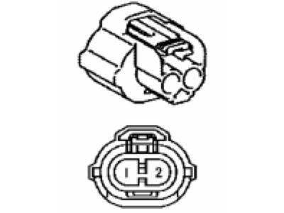 Toyota 82824-04060 Connector, Wiring Harness