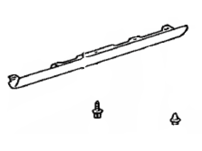 Toyota 75850-19175 Rocker Molding