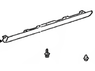 Toyota 75860-19175 Rocker Molding