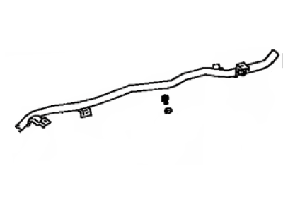 Toyota 16559-74010 Pipe Assembly