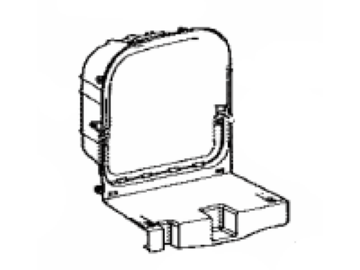 65351-0R010-C0 Toyota Cover, Battery Hole Illustration 1 of 1