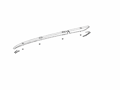 Toyota 63470-0E120 Rack Assy,  Roof,  LH