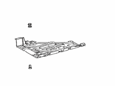 Toyota 58167-0E050 Cover,  Front Floor,  Center