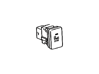 Toyota 84470-06030 Switch Assy,  Warning Canceling
