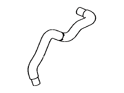 Toyota 16283-31040 Hose,  Water By-Pass,  NO.6