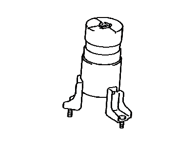 Toyota 12361-0P230 Insulator,  Engine Mounting,  Front