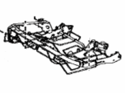 Toyota 71015-0E070 Frame Sub-Assembly, Rear Seat Cushion