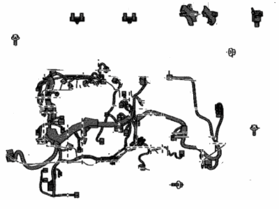 Toyota 82121-0E180 Wire,  Engine