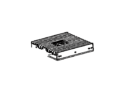 Toyota 86280-0E120 Amplifier Assy,  Stereo Component