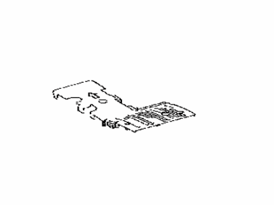 Toyota 65342-0E020 Board,  Floor,  NO.2