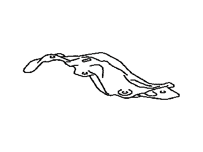 Toyota 12121-36030 Plate,  Oil Pan Baffle,  NO.1
