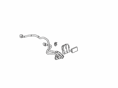 Toyota 23801-0P031 Hose,  Fuel,  NO.1