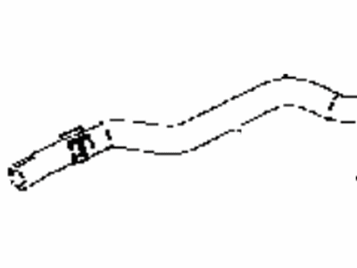 Toyota 87209-0E480 Hose,  Heater Water,  Outlet