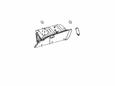 Toyota 55303-0E050-A0 Panel Sub-Assy,  Instrument,  Lower