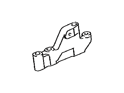 Toyota 12313-36010 Bracket,  Engine Mounting Control(For Transverse Engine)