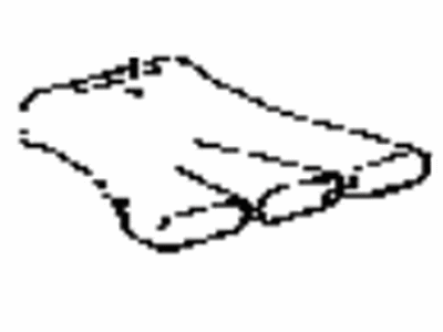 Toyota 87215-0E030 Duct,  Air,  Rear NO.4