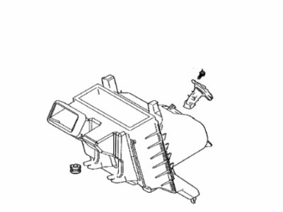 Toyota 17710-0P030 Cleaner Assy,  Air (Without Element)