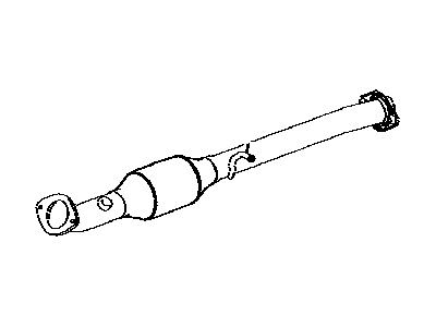 Toyota 17420-0P371 Pipe Assy,  Exhaust,  Center