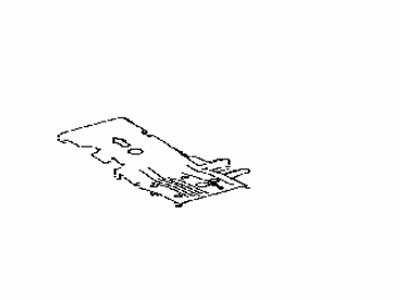 Toyota 65343-0E020 Board,  Floor,  NO.3