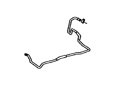 Toyota 87208-0E150 Pipe,  Heater Water Inlet,  A