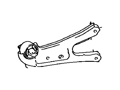Toyota 48780-0E061 Arm Assy,  Trailing,  Rear LH