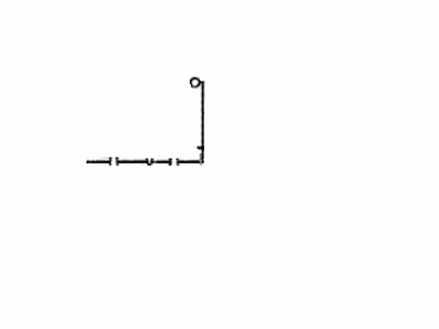 Toyota 47318-0E130 Tube,  Front Brake,  NO.8