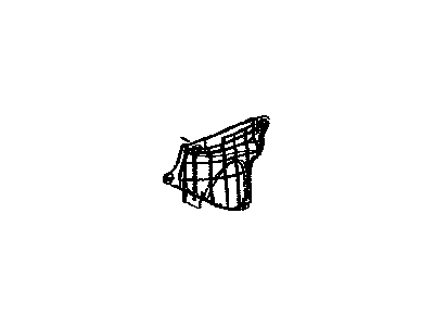 Toyota 53736-0E010 Seal,  Front Fender Apron,  RH