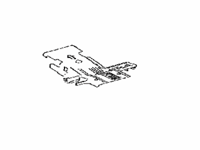 Toyota 65341-0E020 Board,  Floor,  NO.1