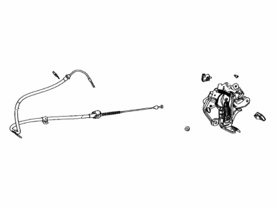 Toyota 46200-0E050 Parking Brake Control