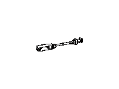 Toyota 46440-33061 Cable Assy,  Parking Brake,  NO.4
