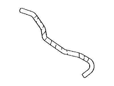 Toyota 44348-33240 Hose,  Oil Reservoir To Pump,  NO.1