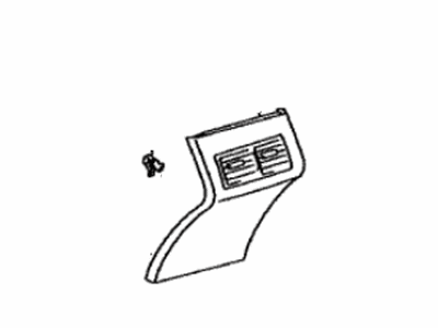 Toyota 58903-33060-B1 Panel Sub-Assy,  Console Rear End