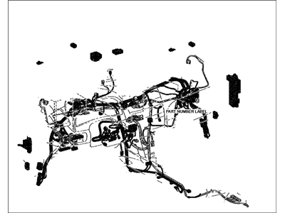 Toyota 82141-33J61 Wire,  Instrument Panel