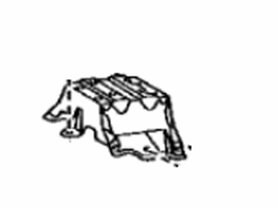 Toyota 57054-33040 Reinforced Sub-Assy,  Cross Member Floor,  NO.4