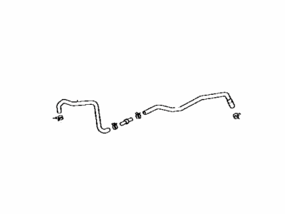 Toyota 23820-31050 Hose Assy,  Fuel Vapor Feed